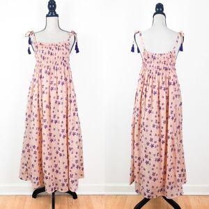 NWT Blue Boheme Marisa Strappy Cotton Strappy Dress